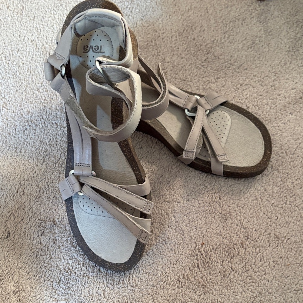 Teva Women's Sandals in Light Gray